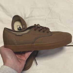 Brand New Tan Vans - 4.5M, 6W